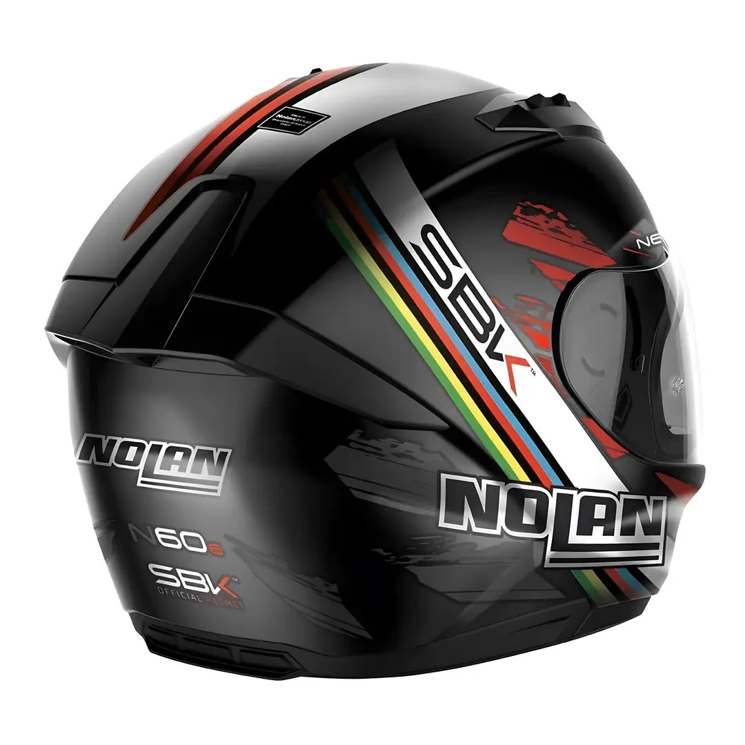 Kask Nolan  N60-6 SBK 056 Kapalı Black-Red