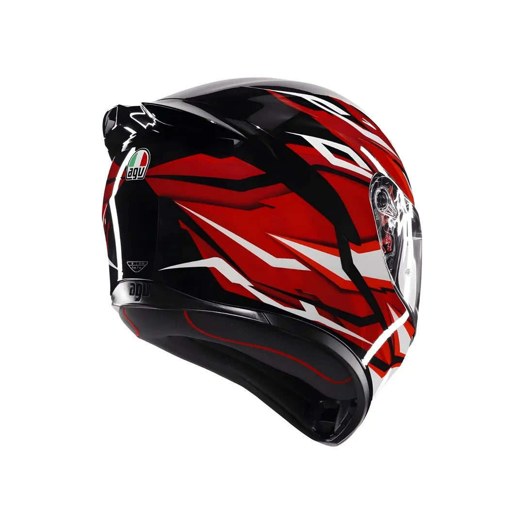 Kask AGV K1 S Lion  Configuration Kapalı Black Red White