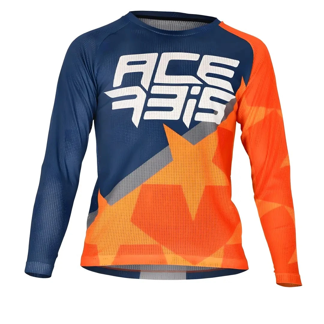 Jersey Acerbis Mx J-Wındy One Çocuk  Mavi Turuncu