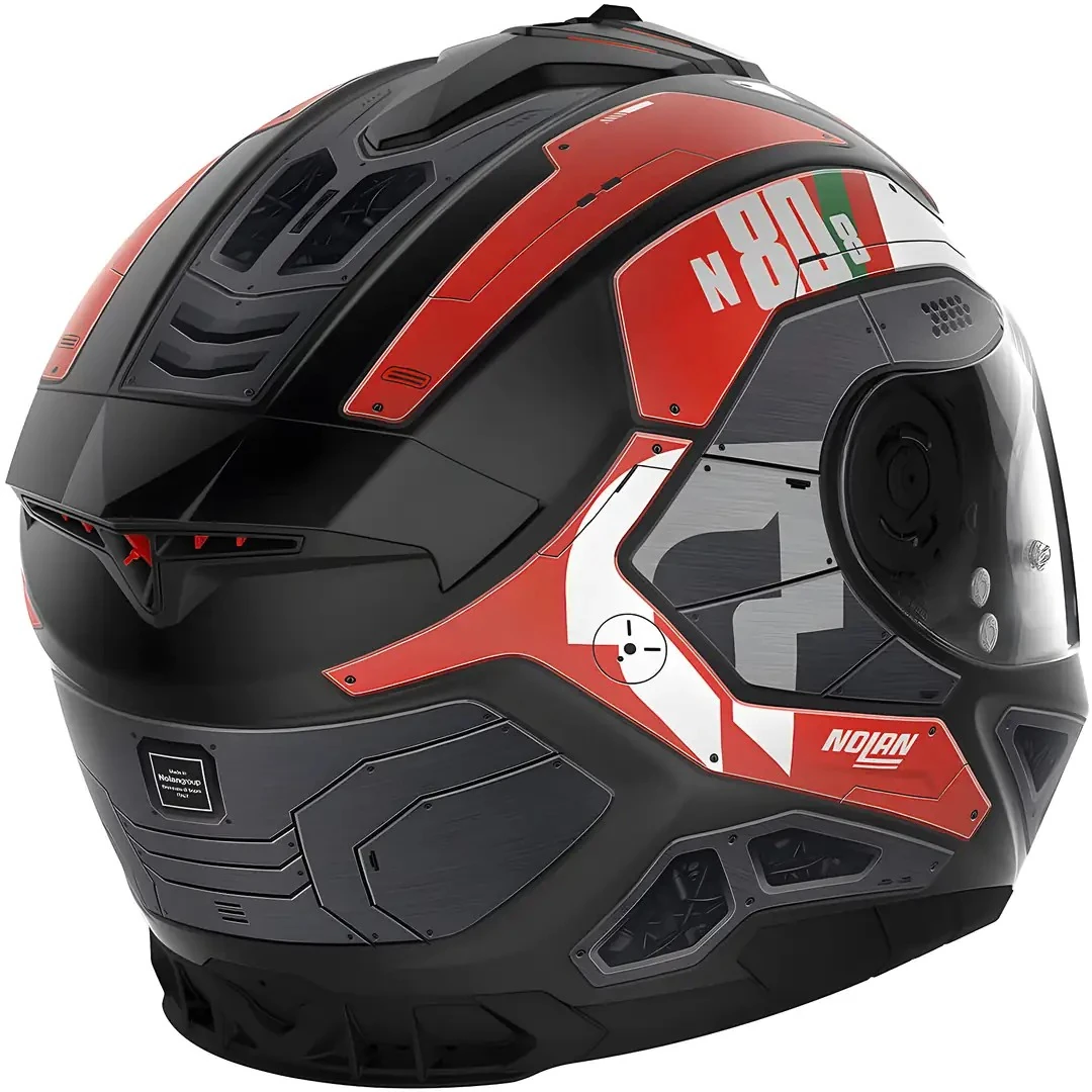 Kask Nolan N80-8 Starscream NCom 035 White Red