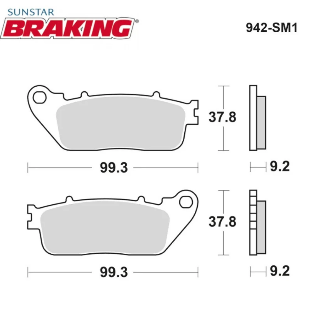 Fren Balatası Braking 942SM1