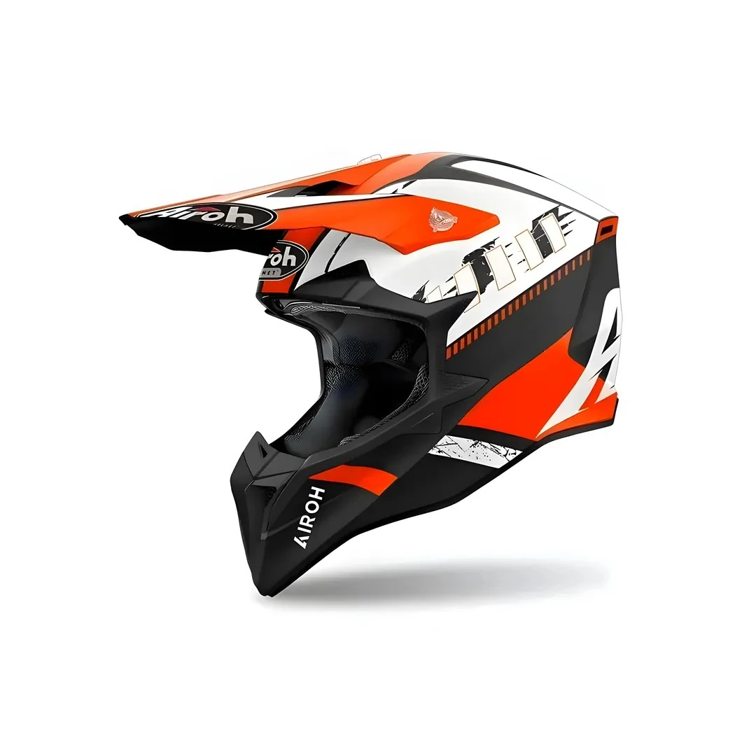 Kask Aıroh Wraap Feel Orange Matt