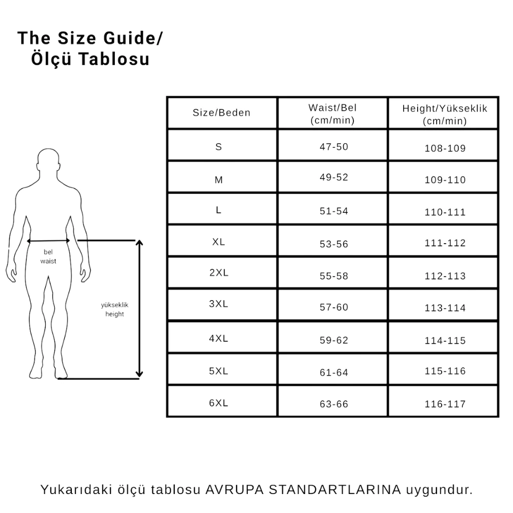 Pantolon Korumalı Siyah Tex 1095 Siyah