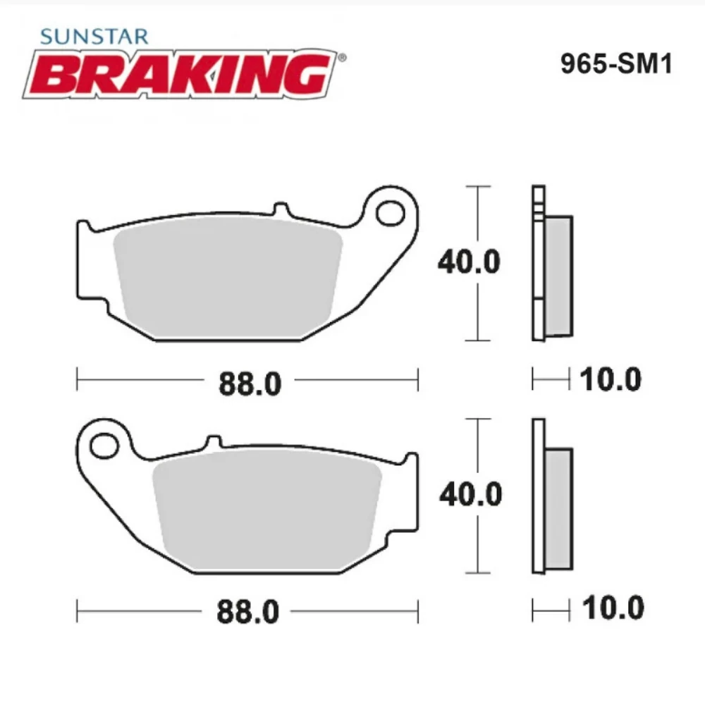 Fren Balatası Braking 965SM1