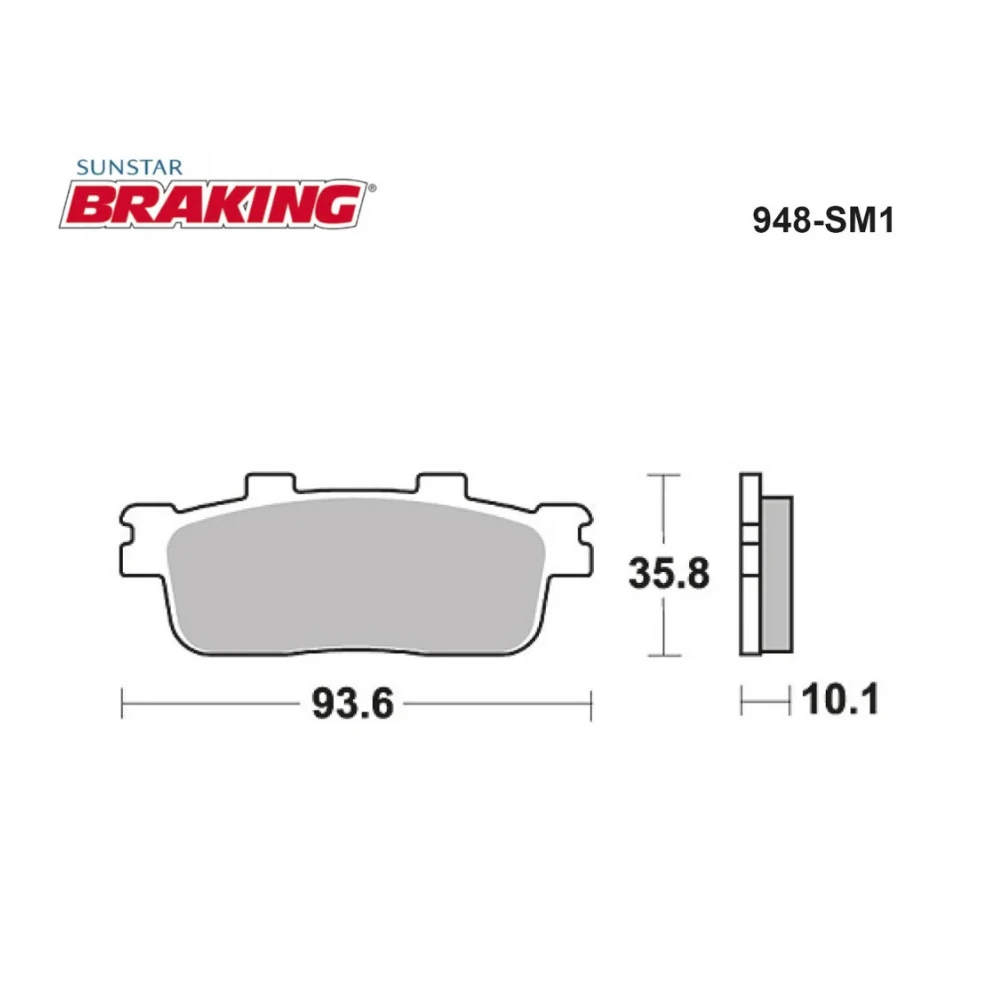 Fren Balatası Braking 948SM1