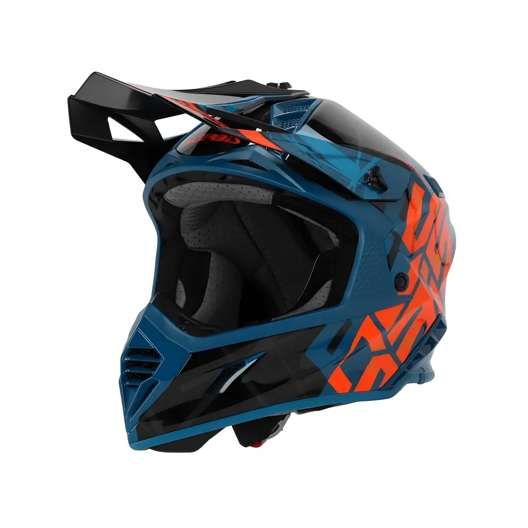Kask Acerbis X-Track 22-06 Mavi Turuncu