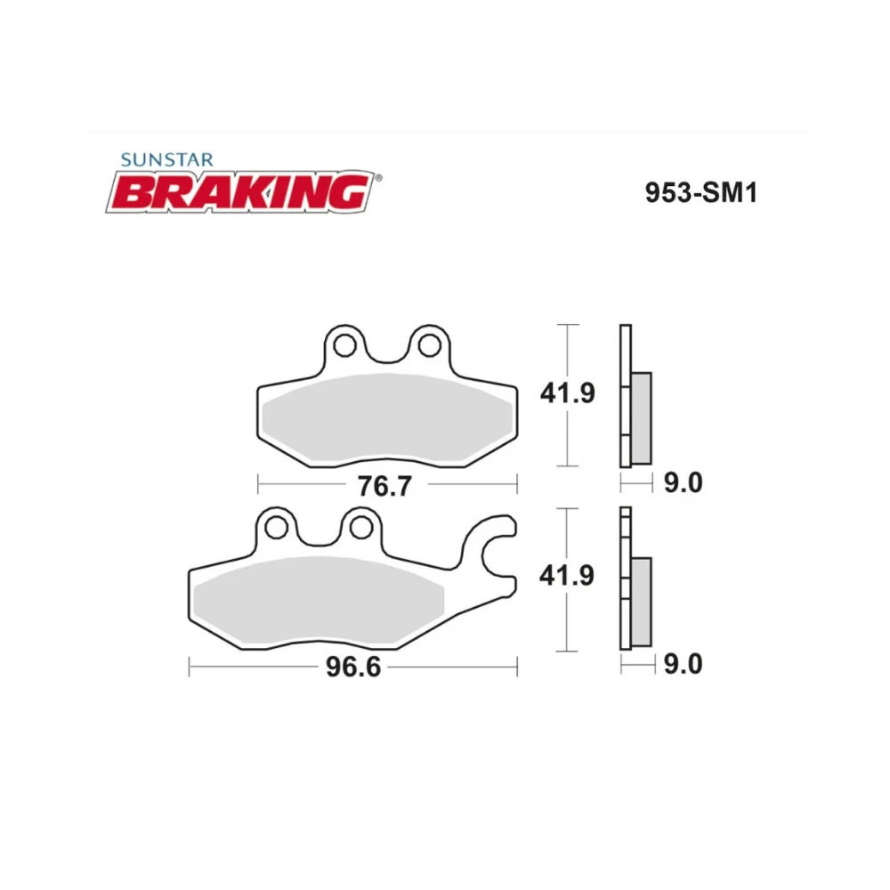 Fren Balatası Braking 953SM1