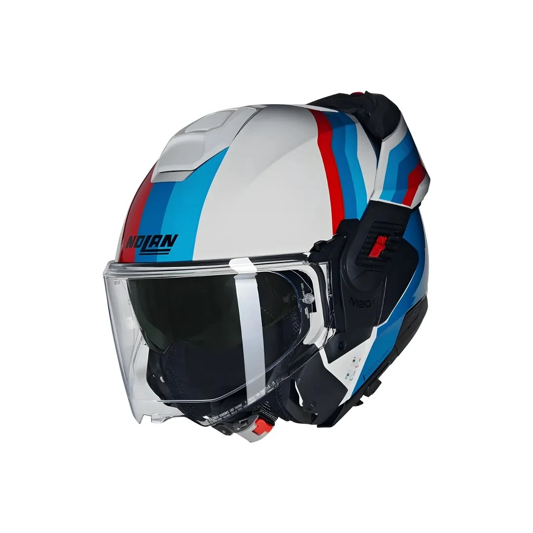 Kask Nolan N120-1 Lineo 347 Çene Arkaya Dönen