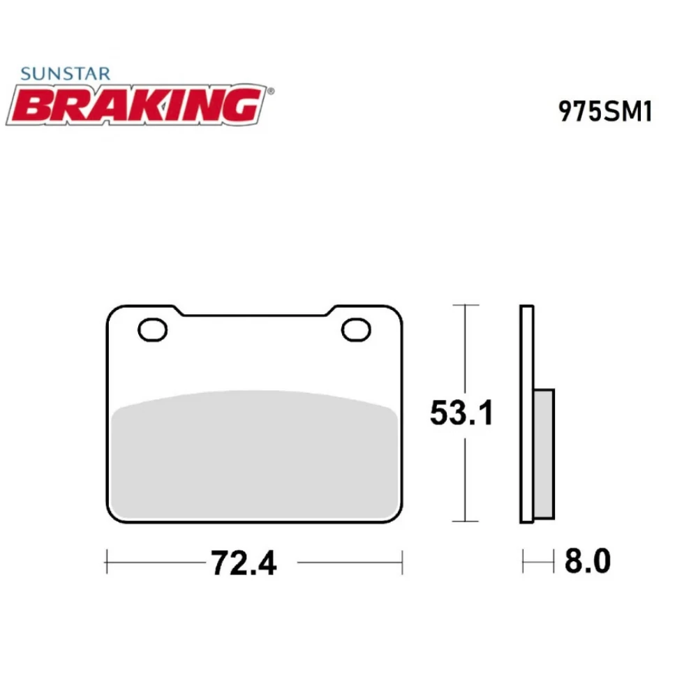 Fren Balatası Braking 975SM1