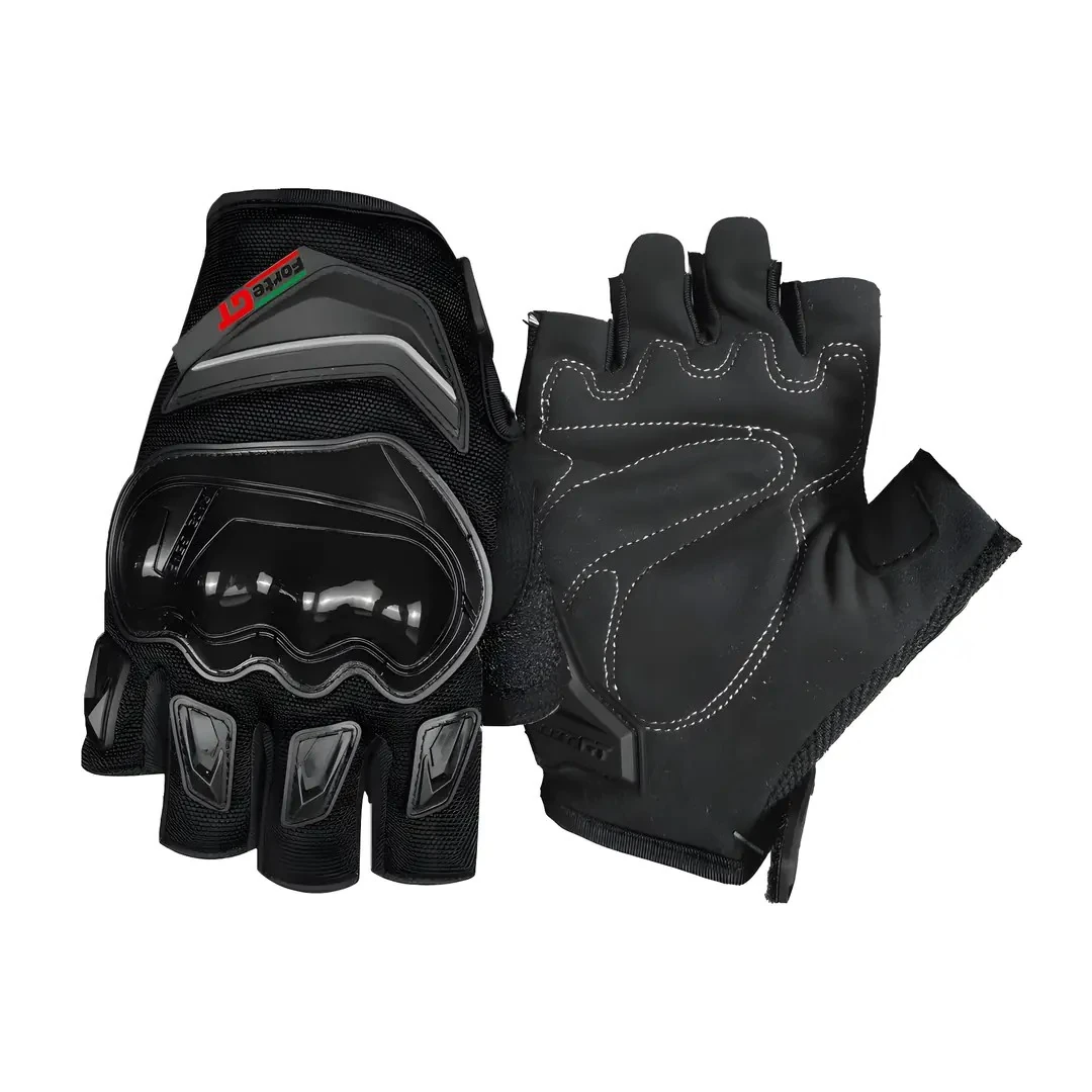 Eldiven Forte GT RS1903D Parmaksız Siyah 