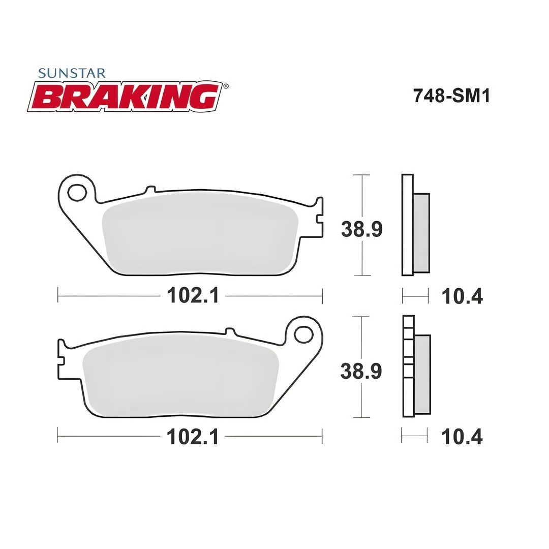 Fren Balatası Braking 748SM1