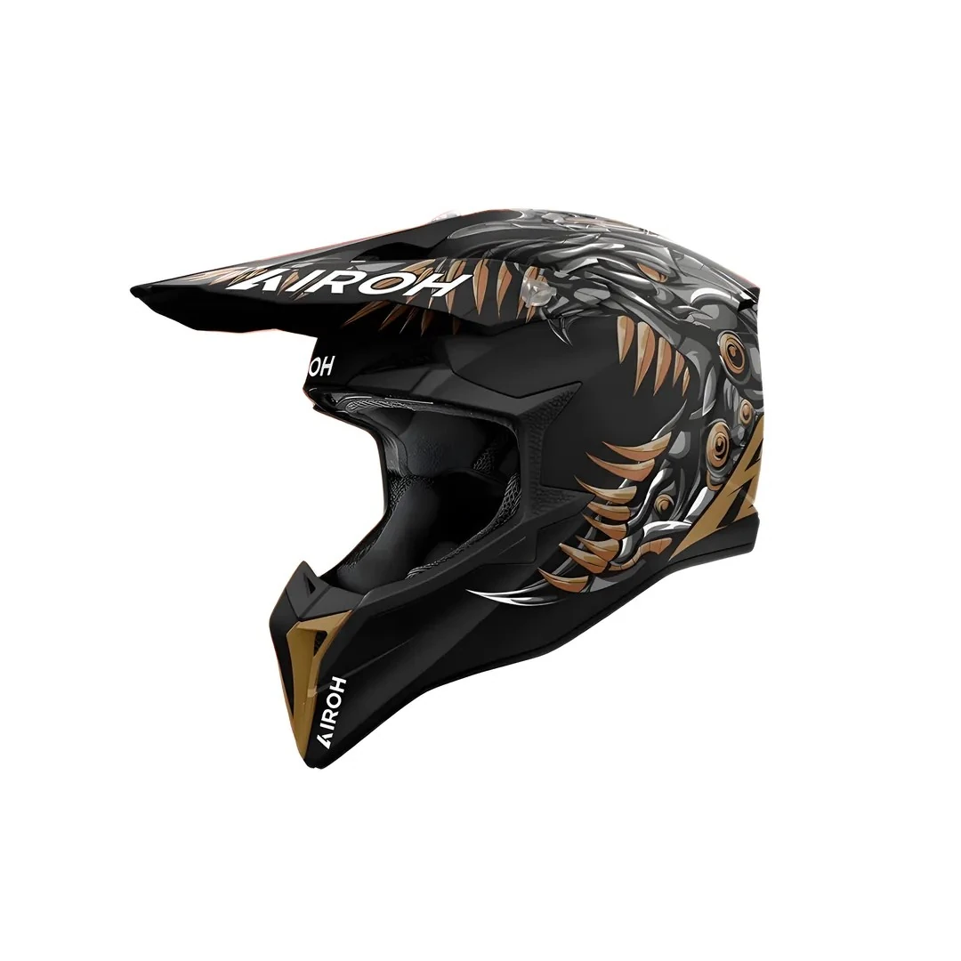 Kask Aıroh Wraap Cyborg Matt