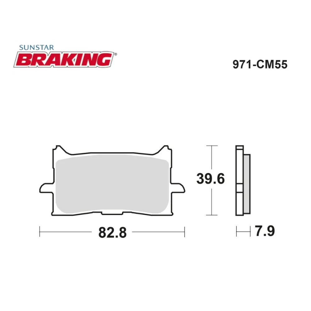 Fren Balatası Braking 971CM55