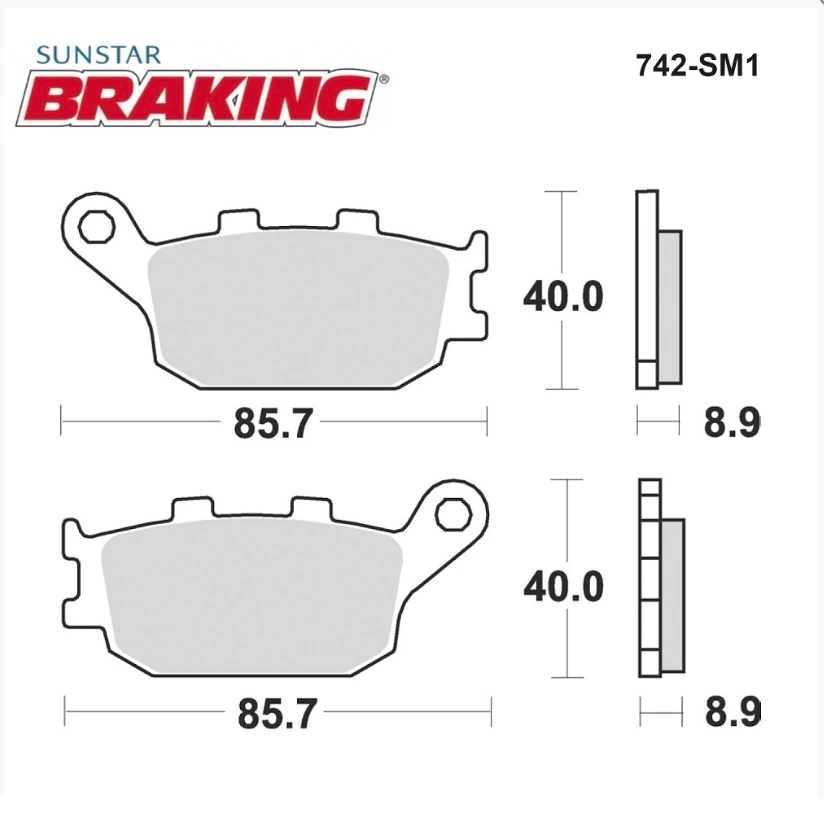 Fren Balatası Braking 742SM1