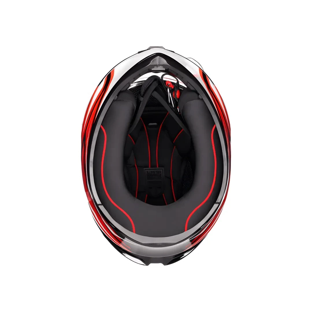 Kask AGV K1 S Lion  Configuration Kapalı Black Red White