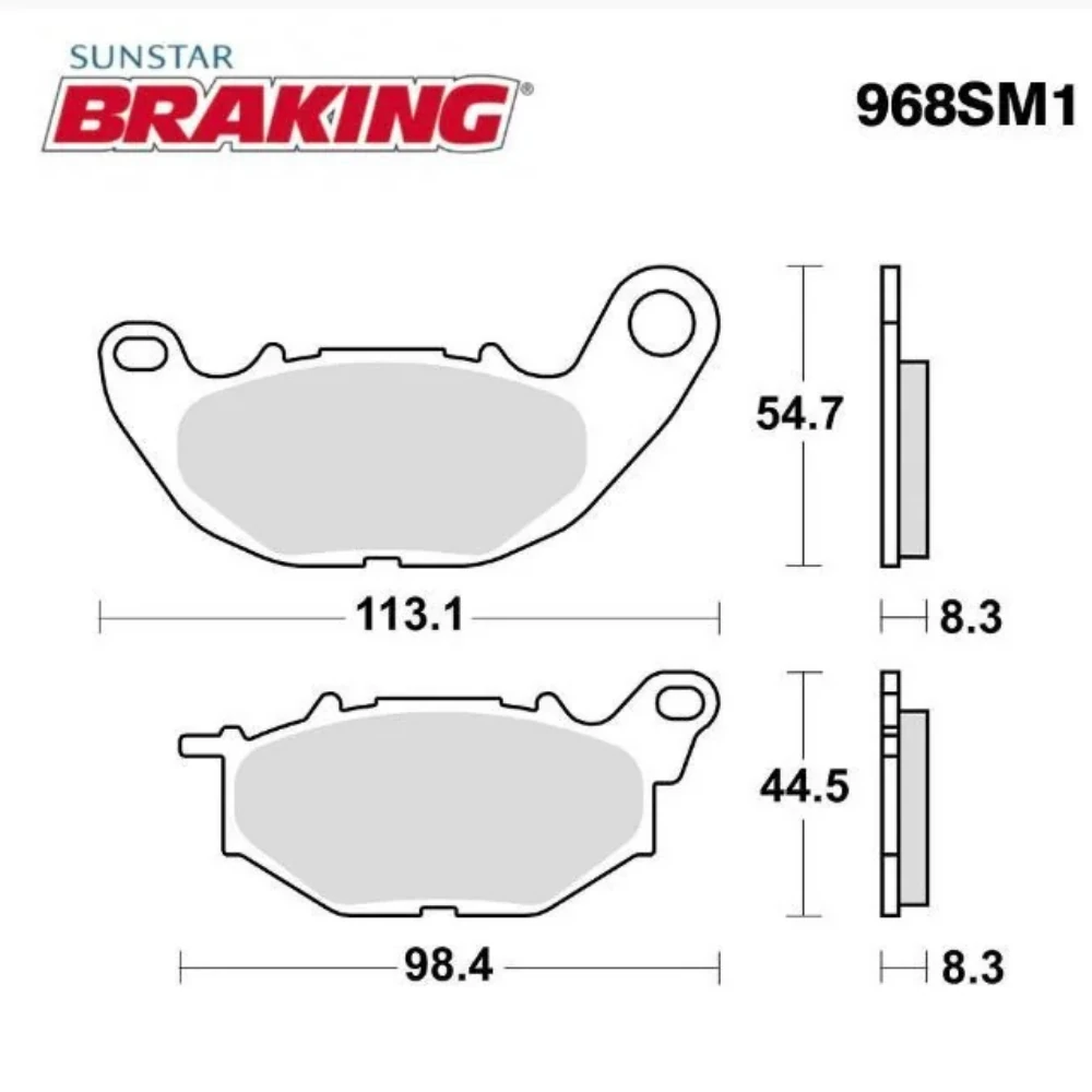 Fren Balatası Braking 968SM1