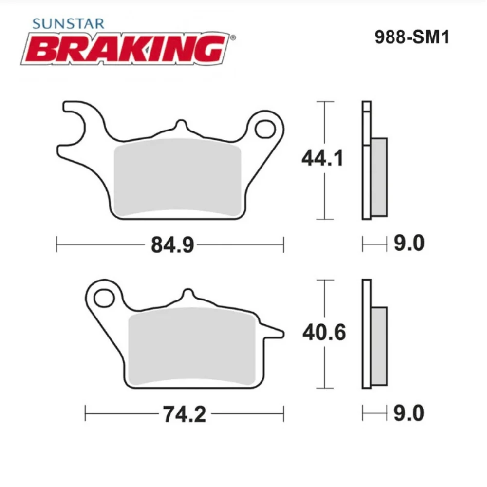 Fren Balatası Braking 988SM1