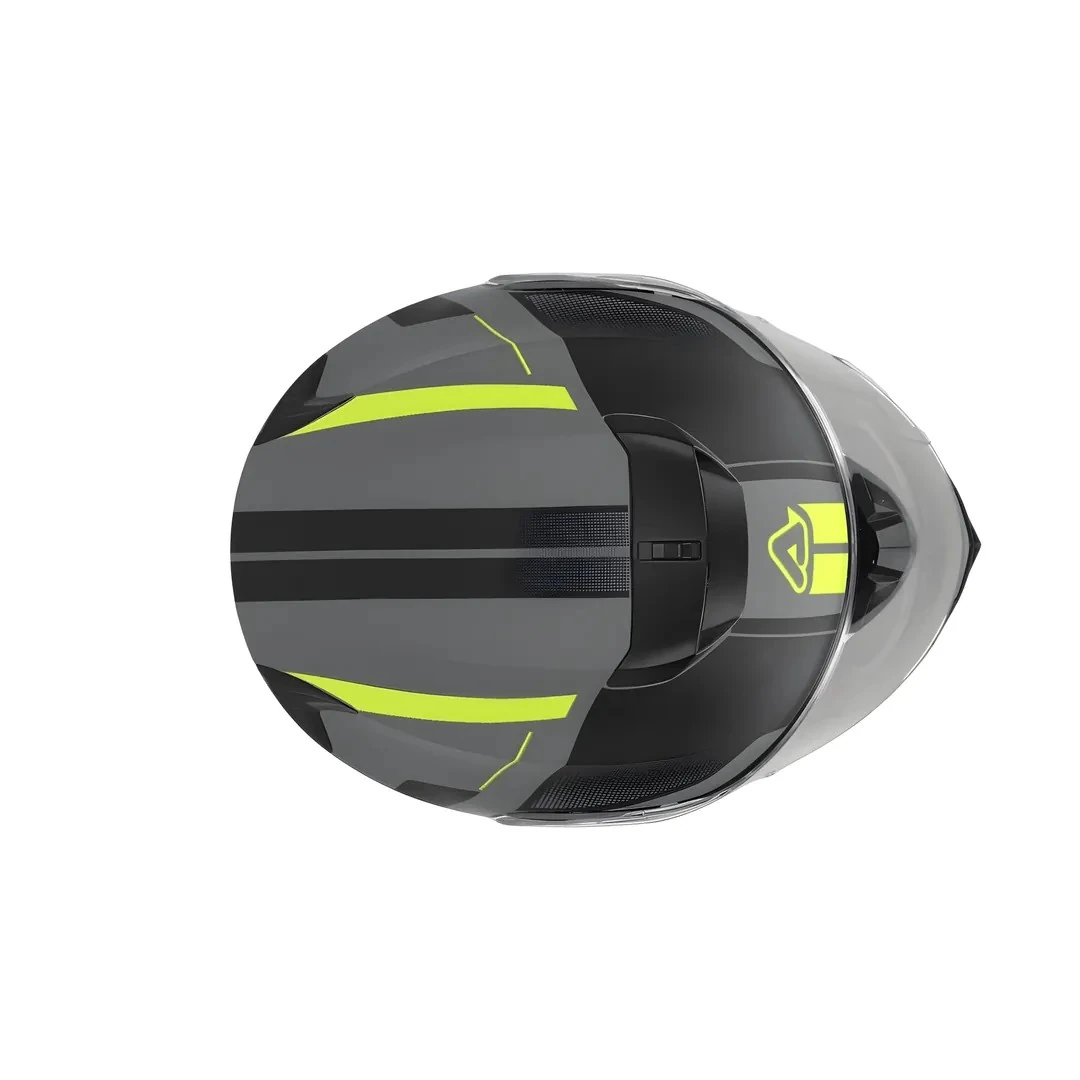 Kask Acerbis Serel 22-06 Gri Sarı