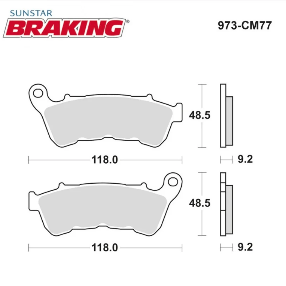 Fren Balatası Braking 973CM77