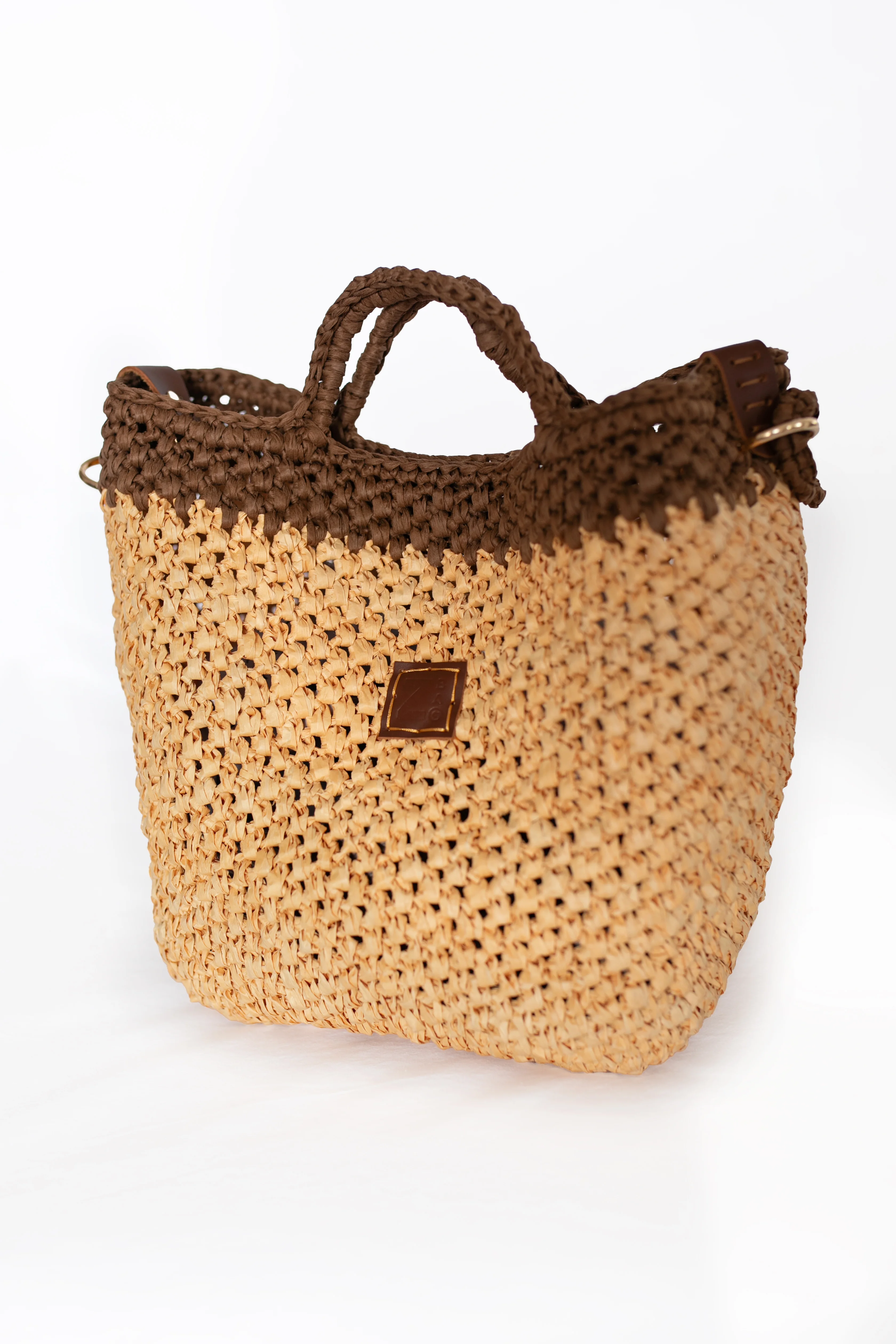 ENA-Hasır/Kahverengi Şeritli