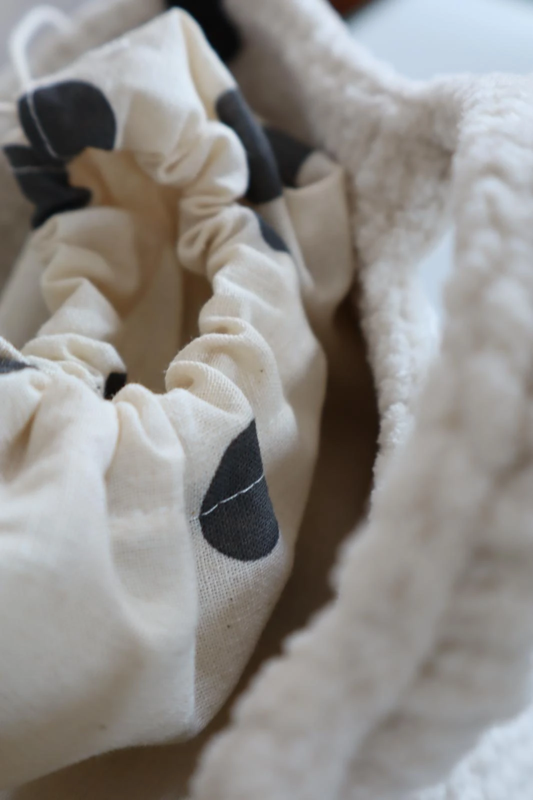 WINNER Soft – Ekru Puantiye Kese