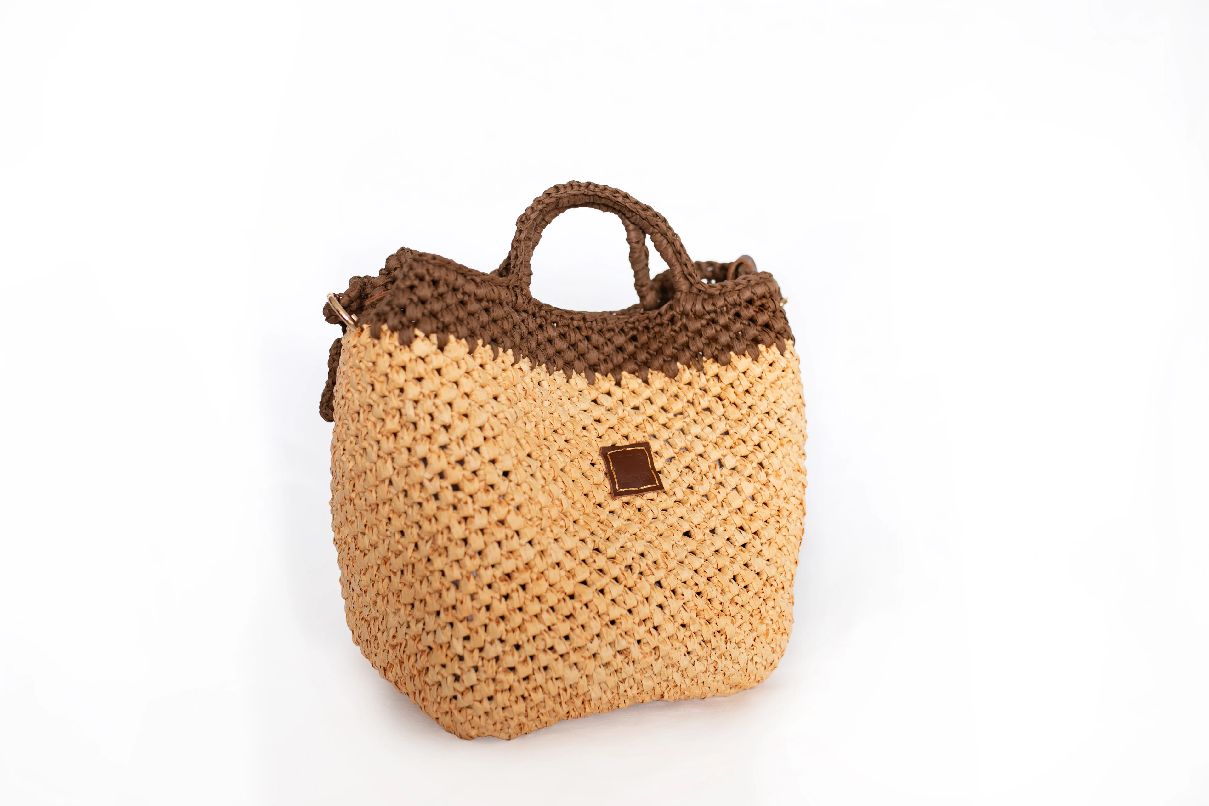 ENA-Hasır/Kahverengi Şeritli