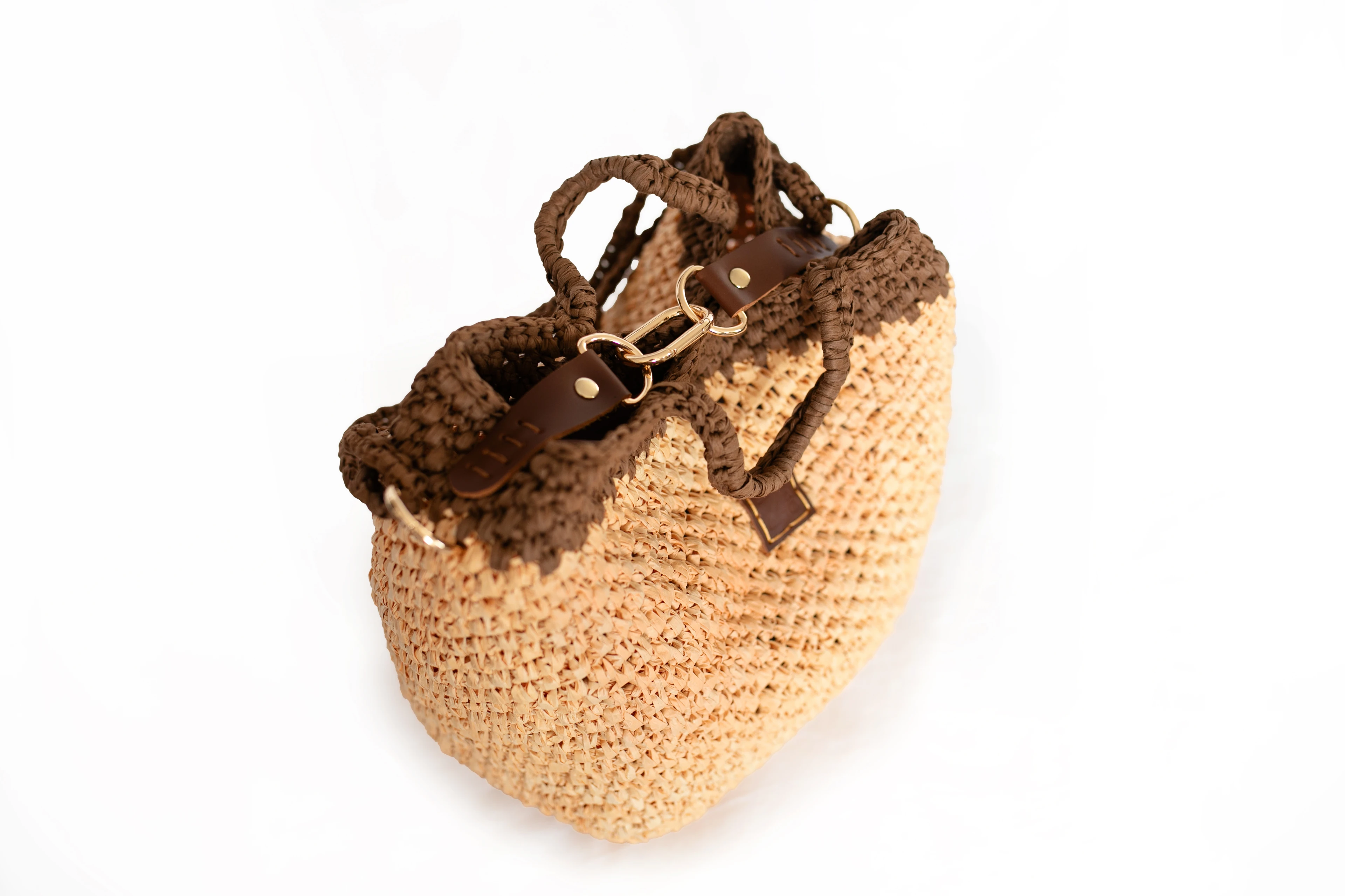 ENA-Hasır/Kahverengi Şeritli