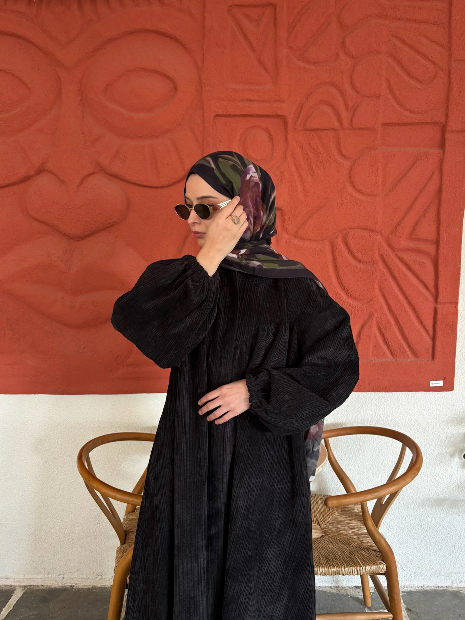 FİTİLLİ KADİFE FERACE