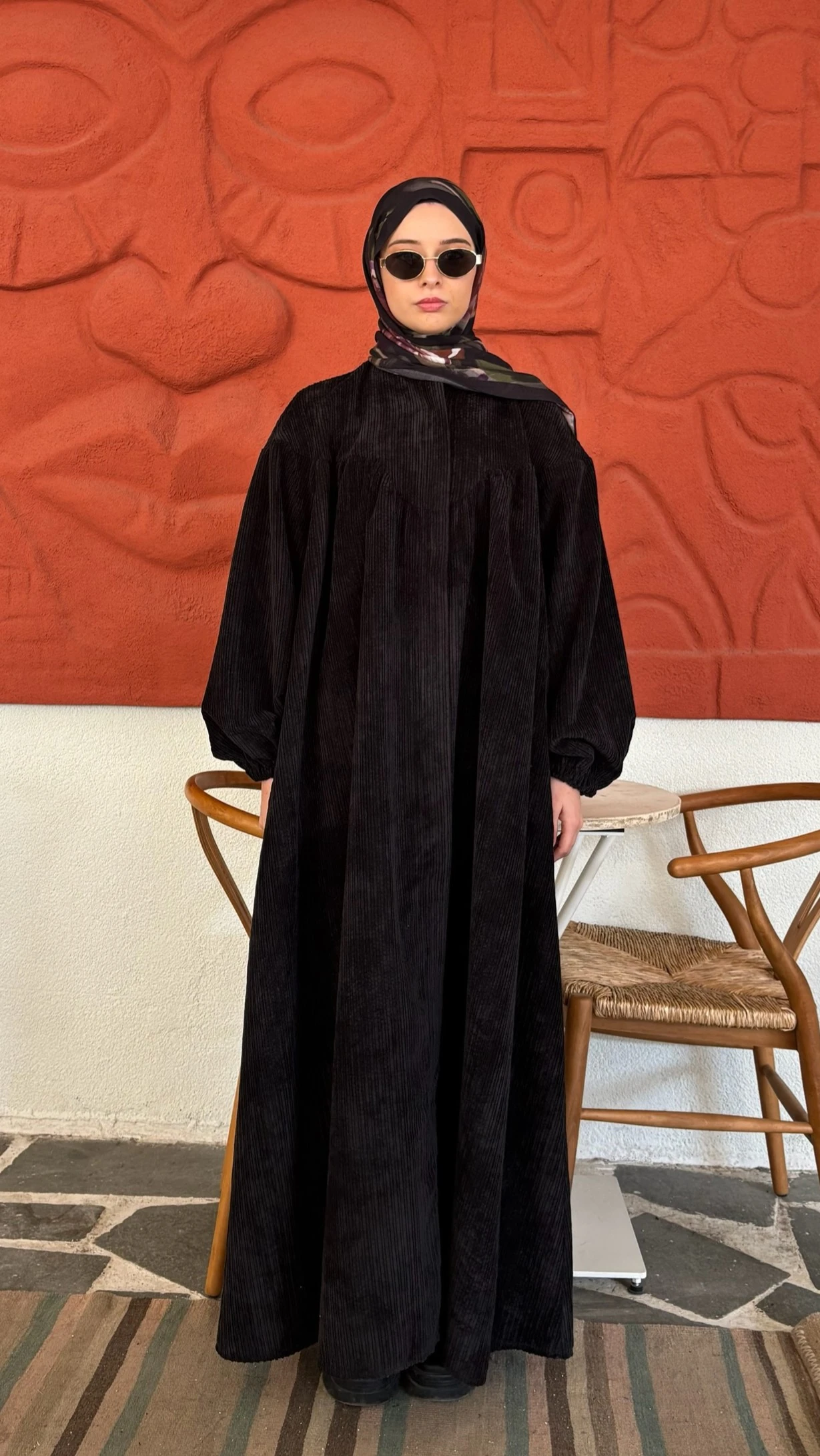 FİTİLLİ KADİFE FERACE