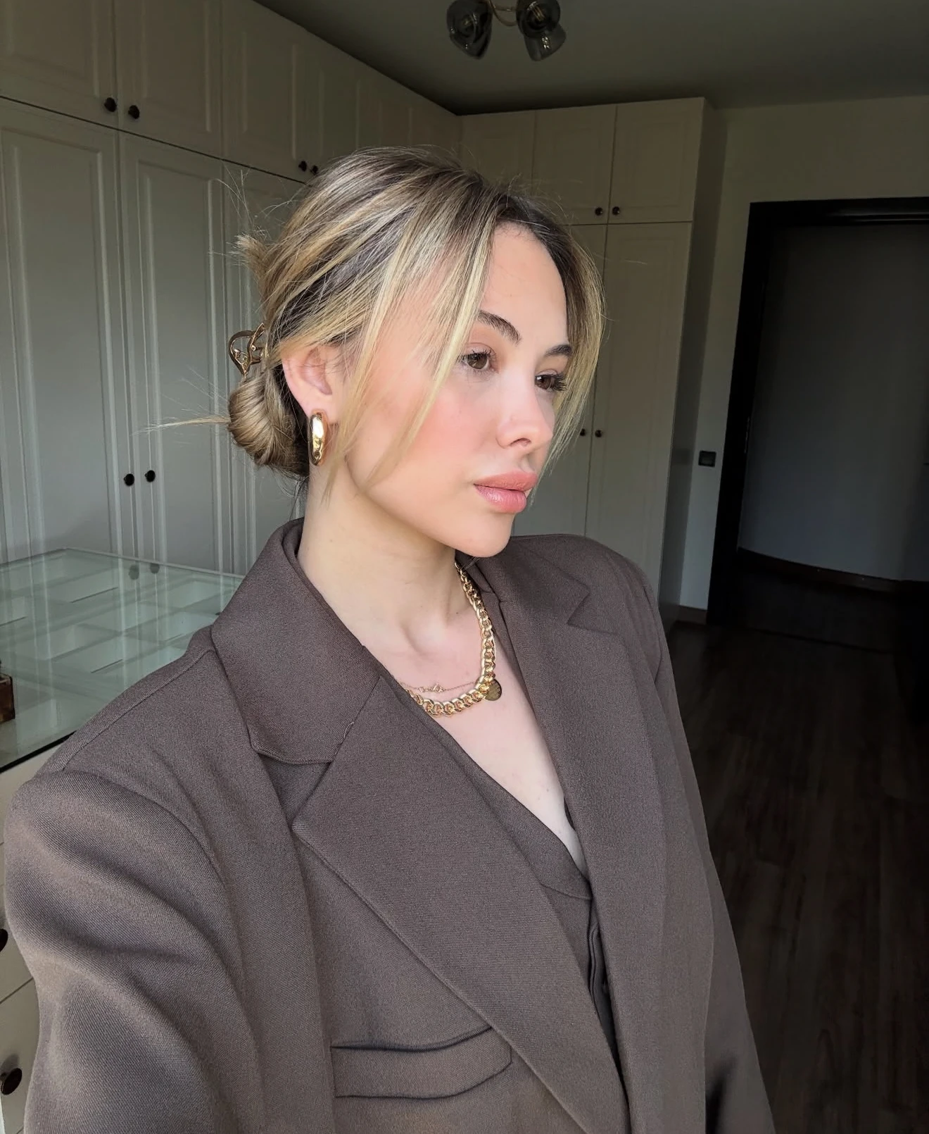 DAD BLAZER TAKIM - Kahverengi