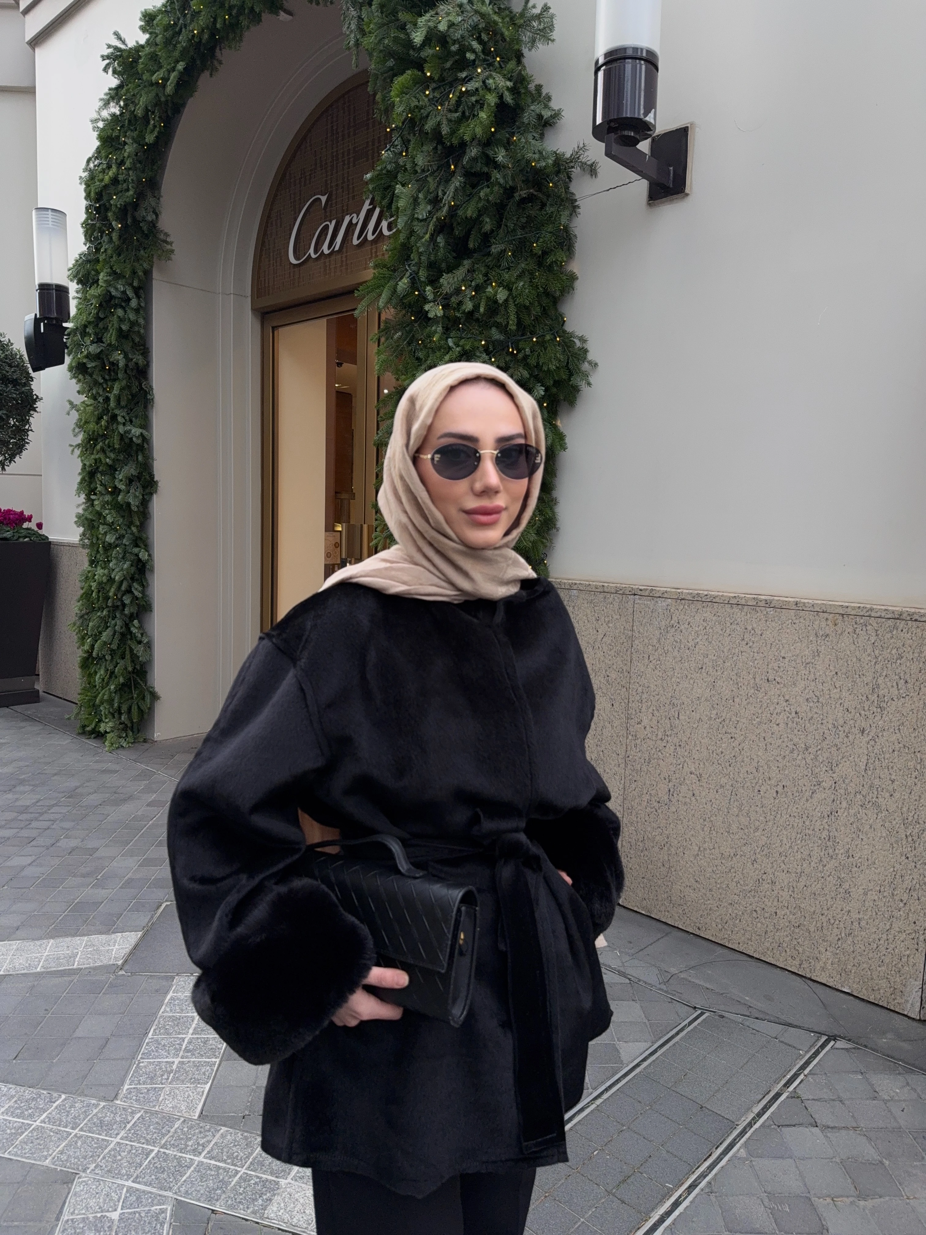 Alpaka Model Fox Kaban - Siyah