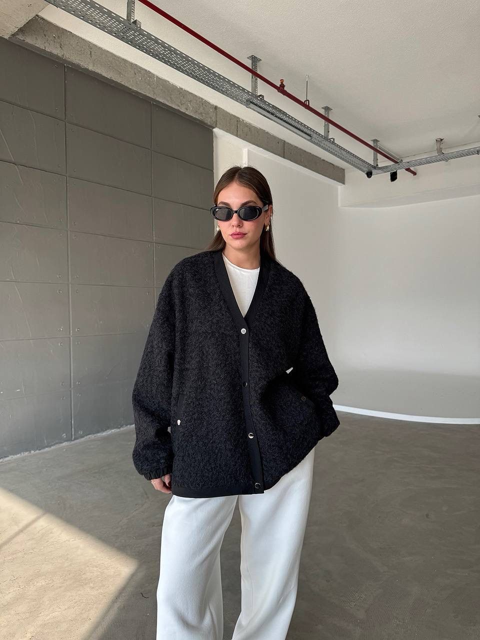  Kaşe Oversize Bomber