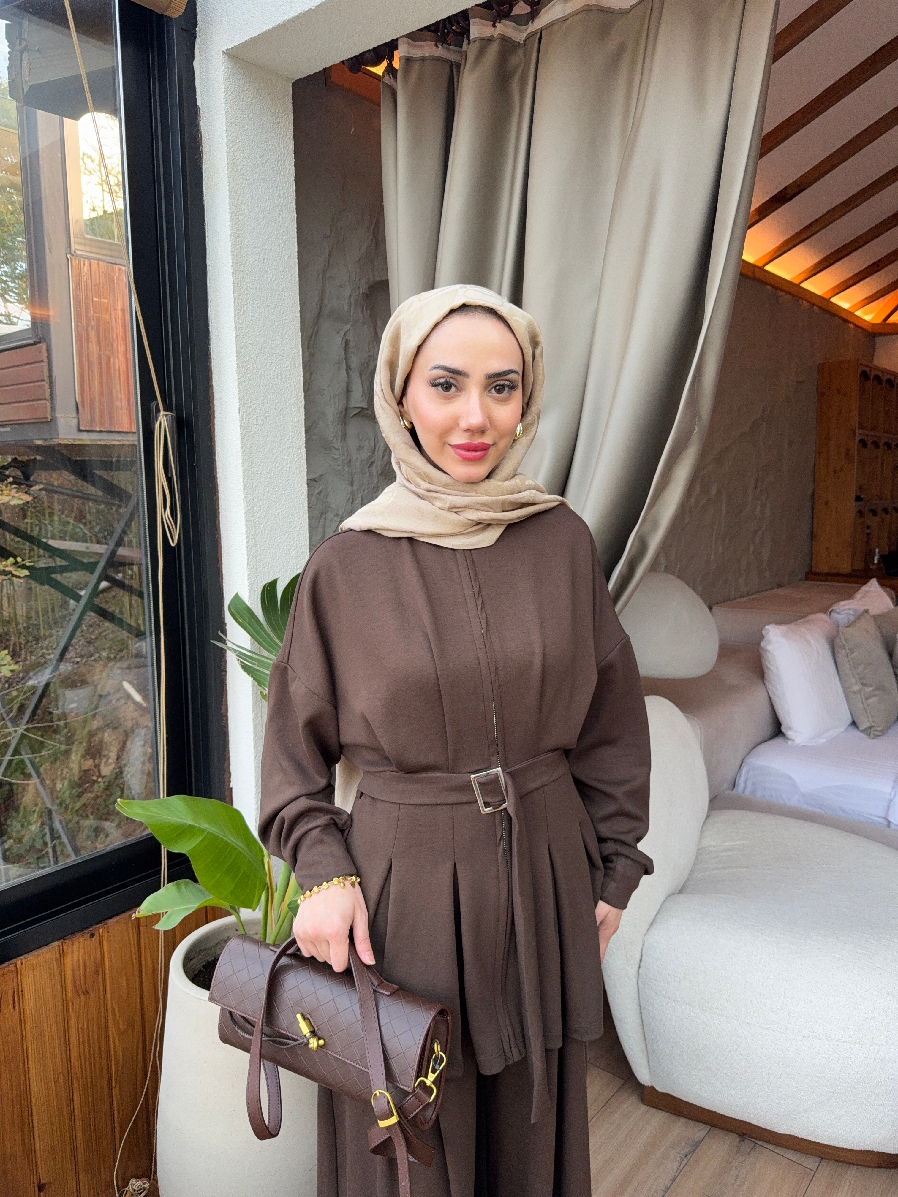 Luxe Oysh Takım - Acı Kahve