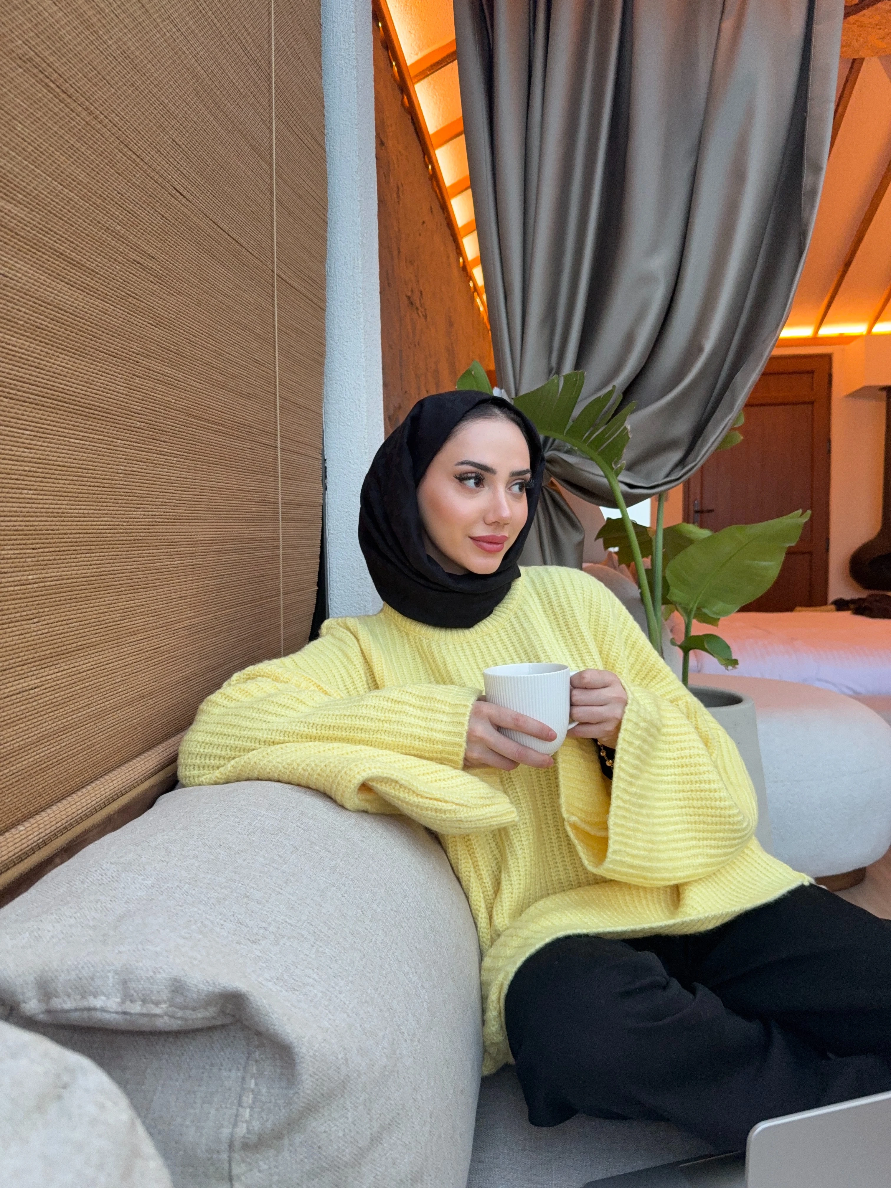 Forest Triko Kazak - Sarı