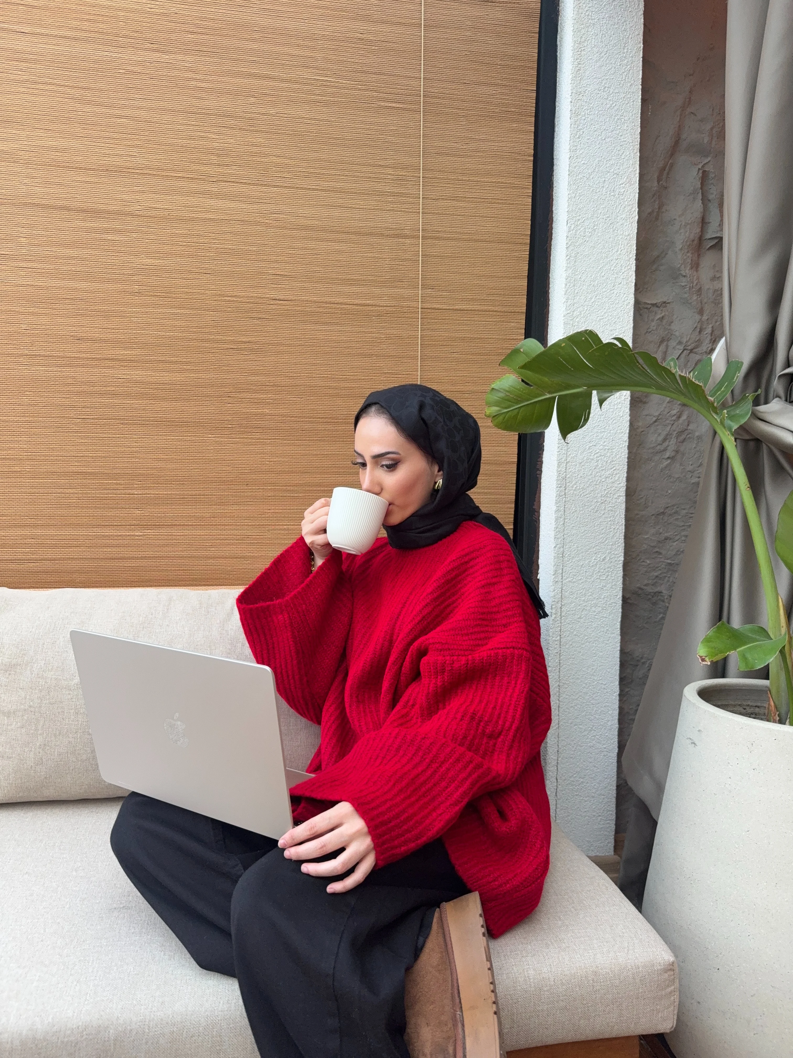 Forest Triko Kazak - Kırmızı