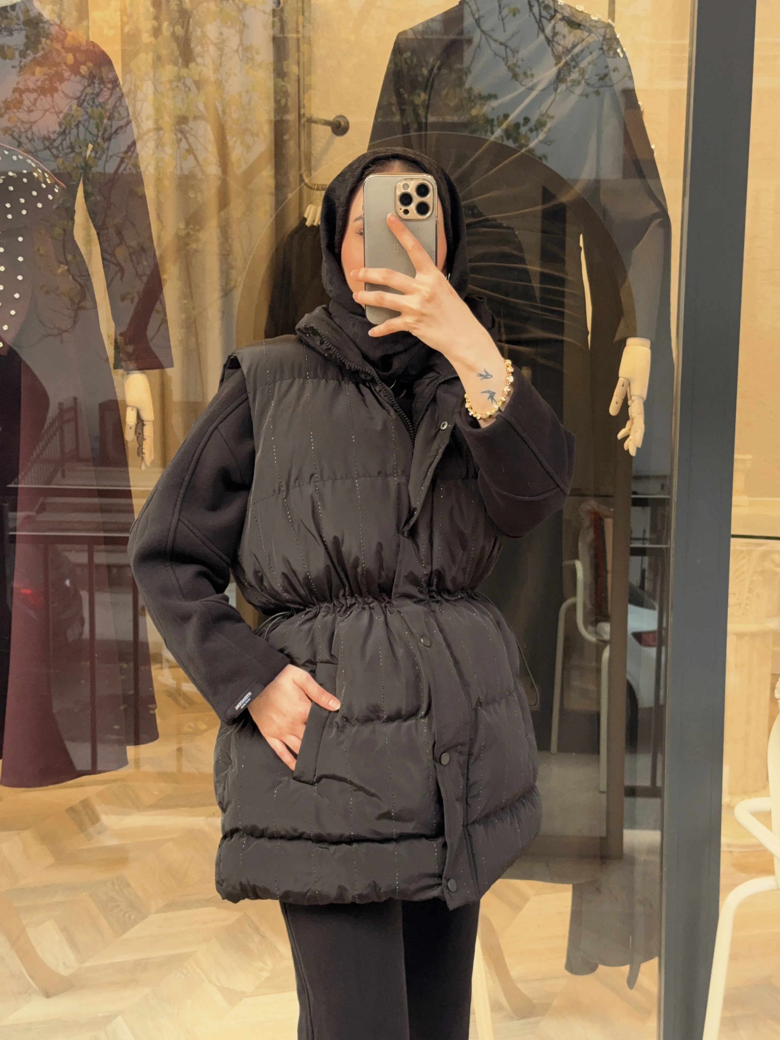 Luxury İthal Taşlı Yelek