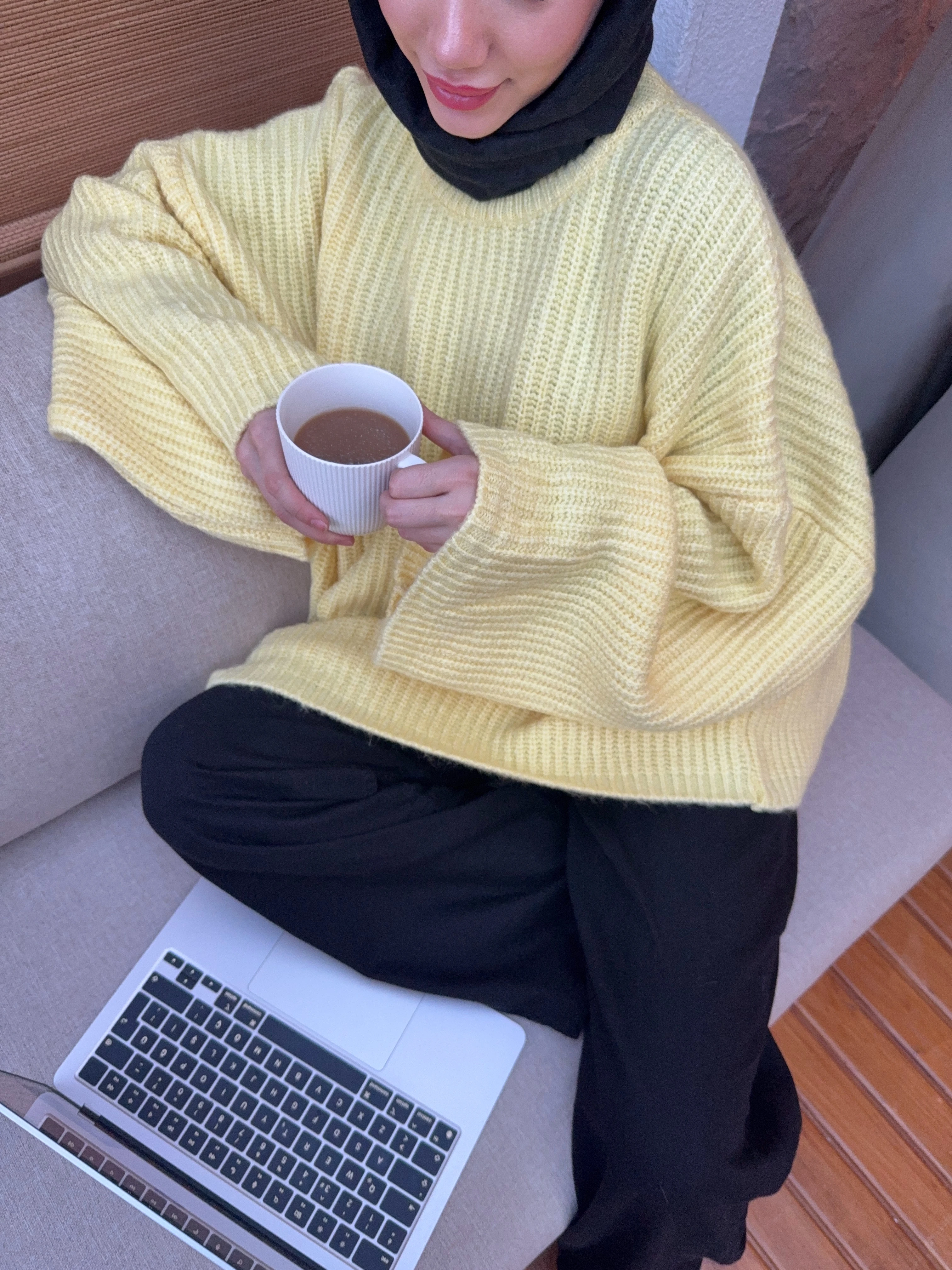 Forest Triko Kazak - Sarı