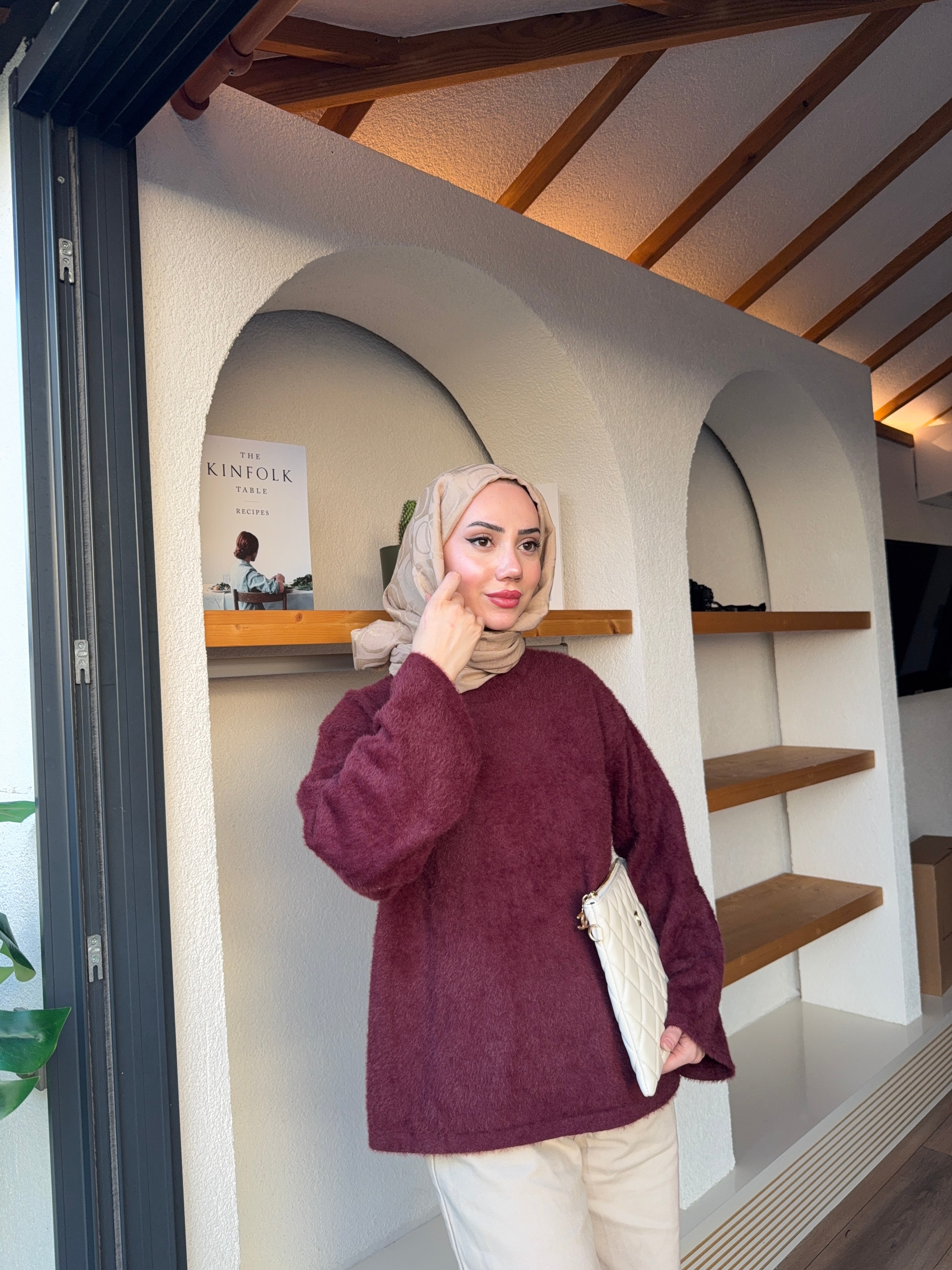 Angora Kazak - bordo