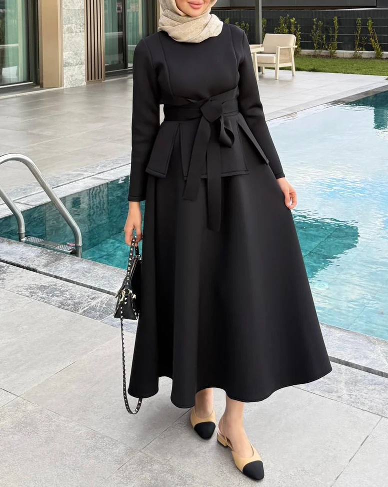 Puffie Scuba Takım - Siyah