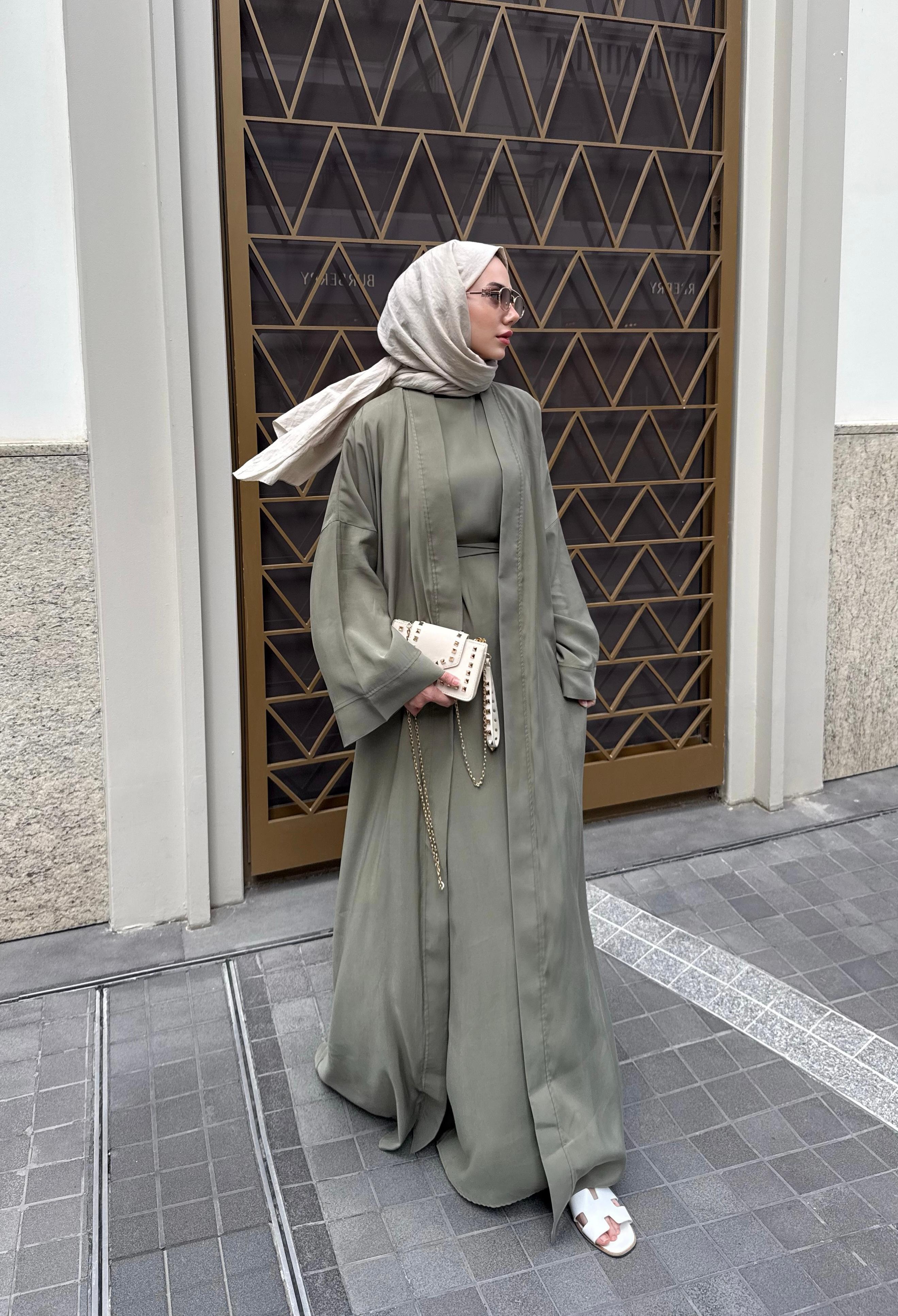 Qupra Abaya  - Yeşil