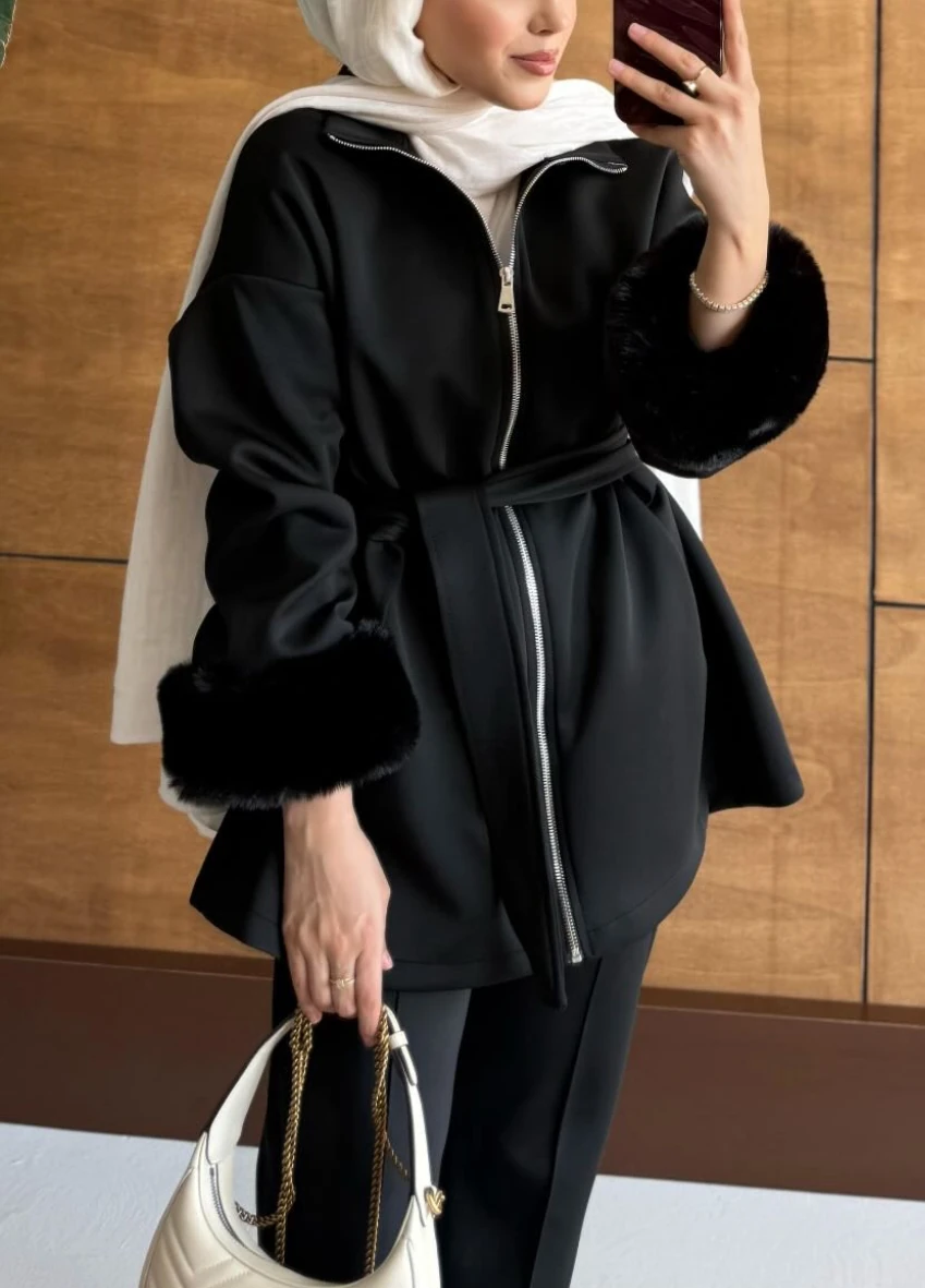 Scuba Pantolonlu Takım - Siyah