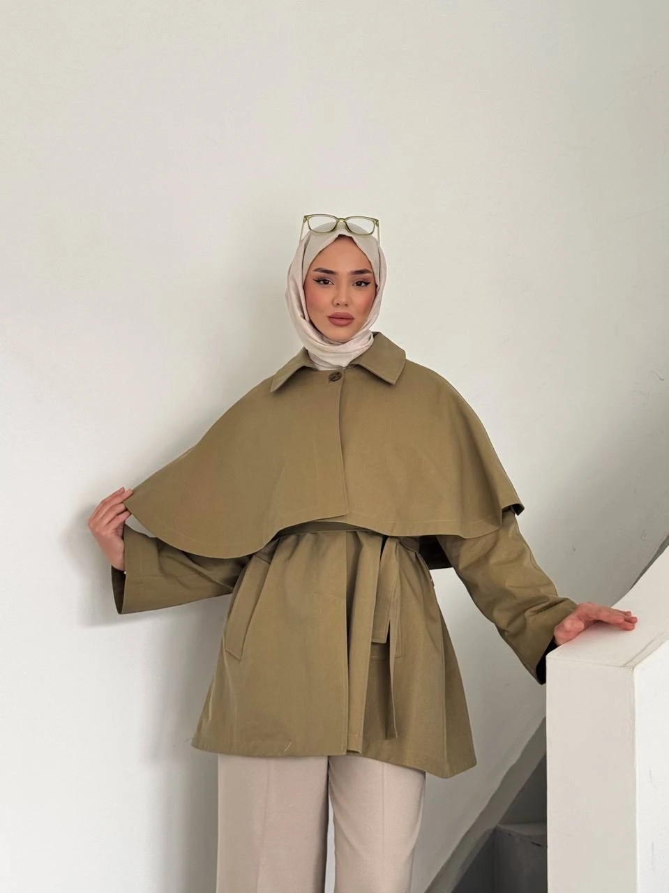 Manu Trençkot - Yağ Yeşili