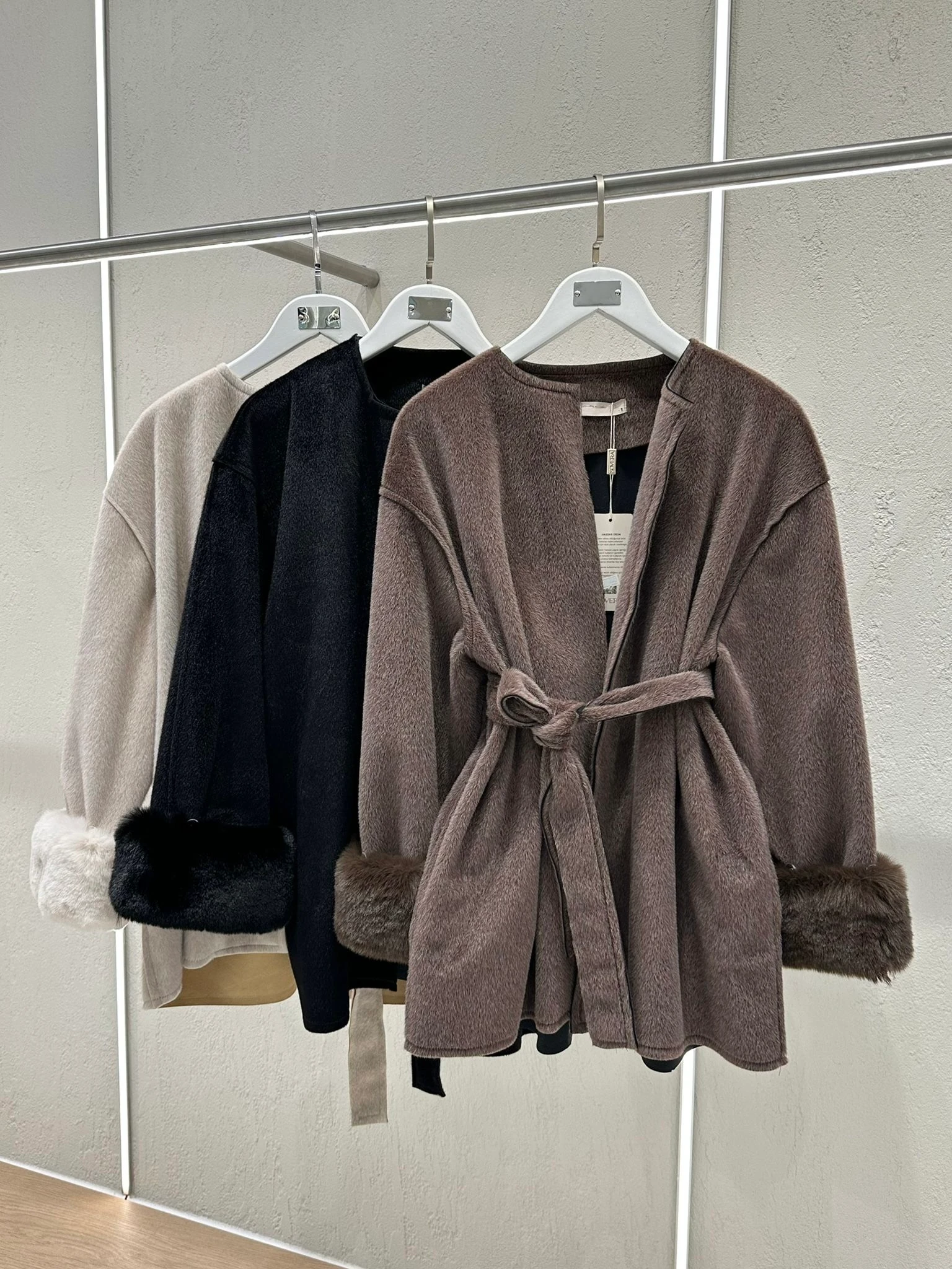 Alpaka Model Fox Kaban - Kahverengi