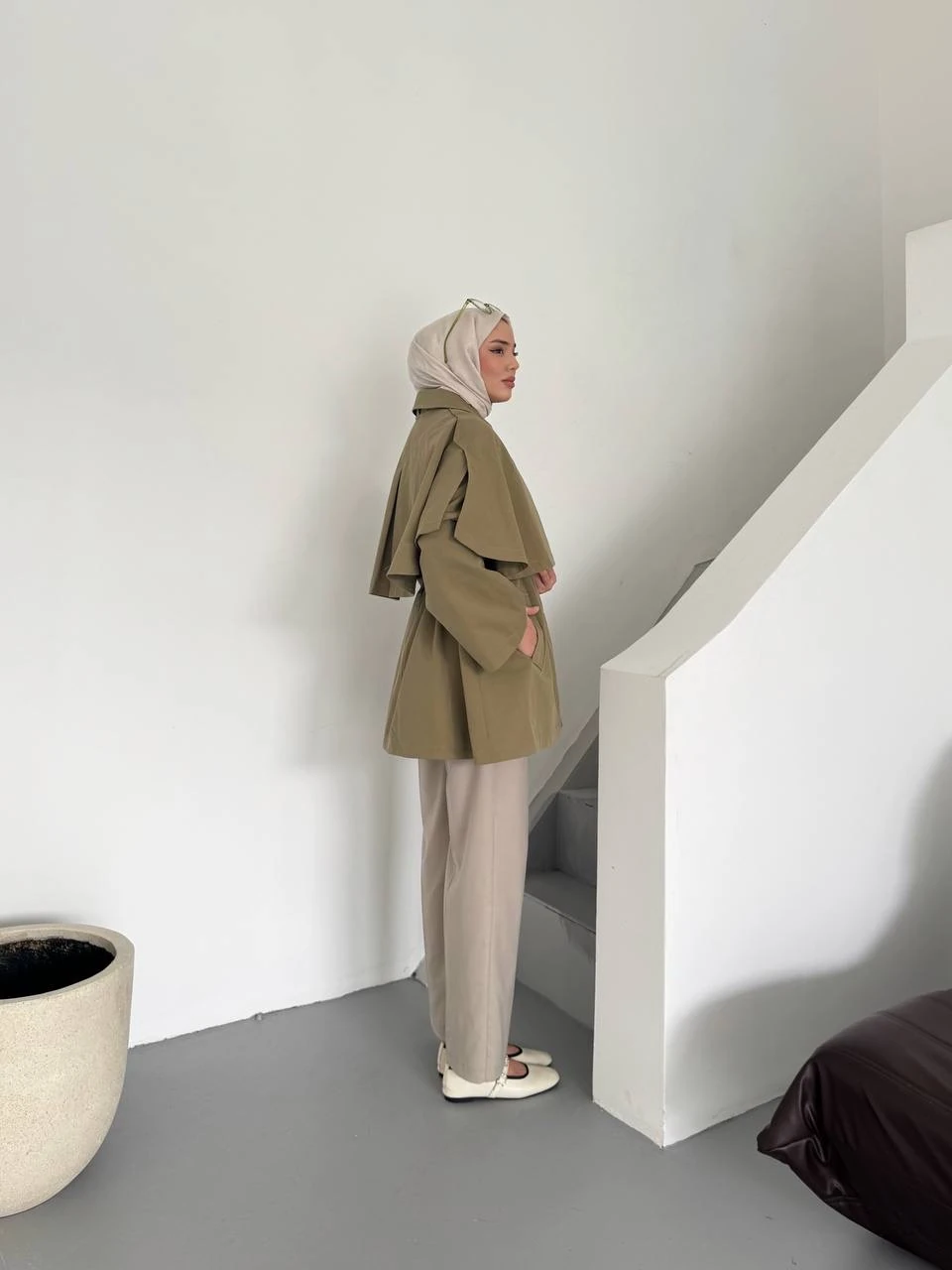 Manu Trençkot - Yağ Yeşili