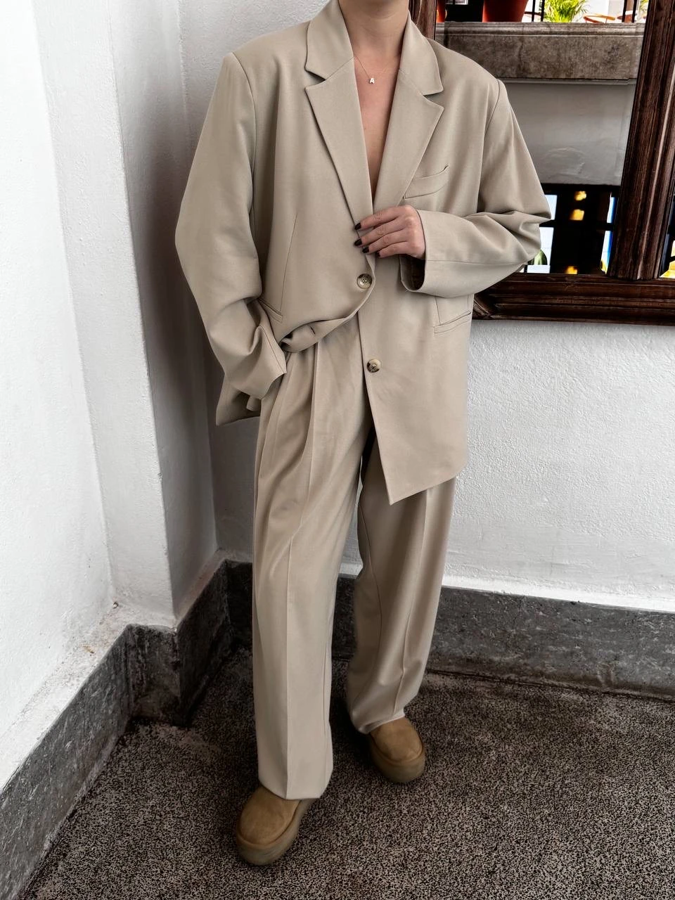 DAD BLAZER TAKIM - Taş