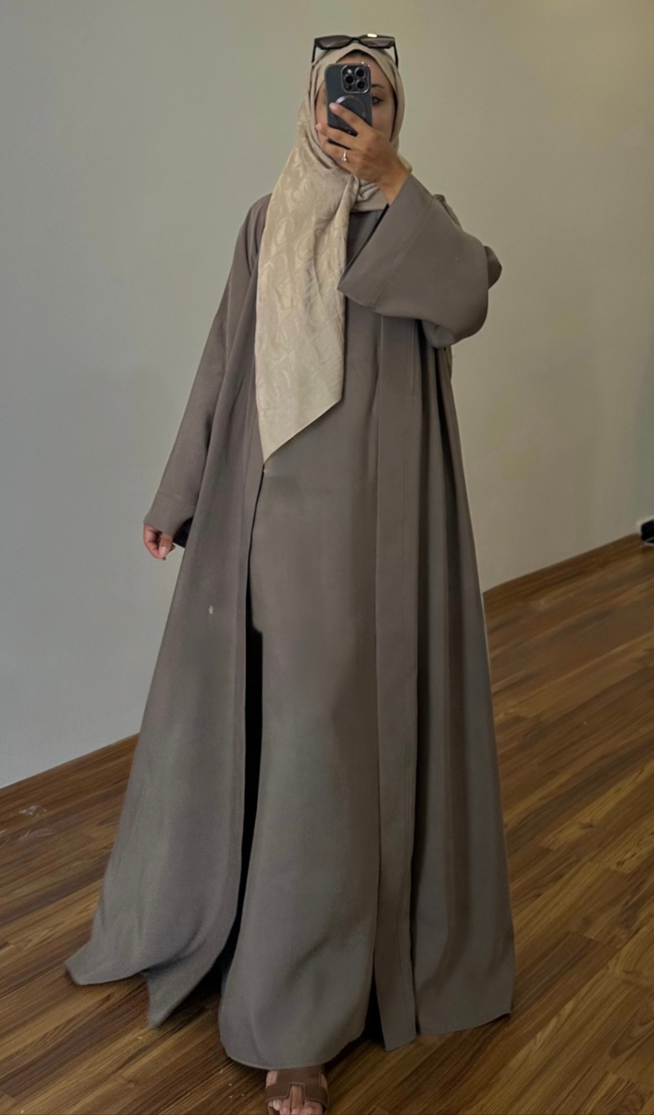 Qupra Abaya  - vizon