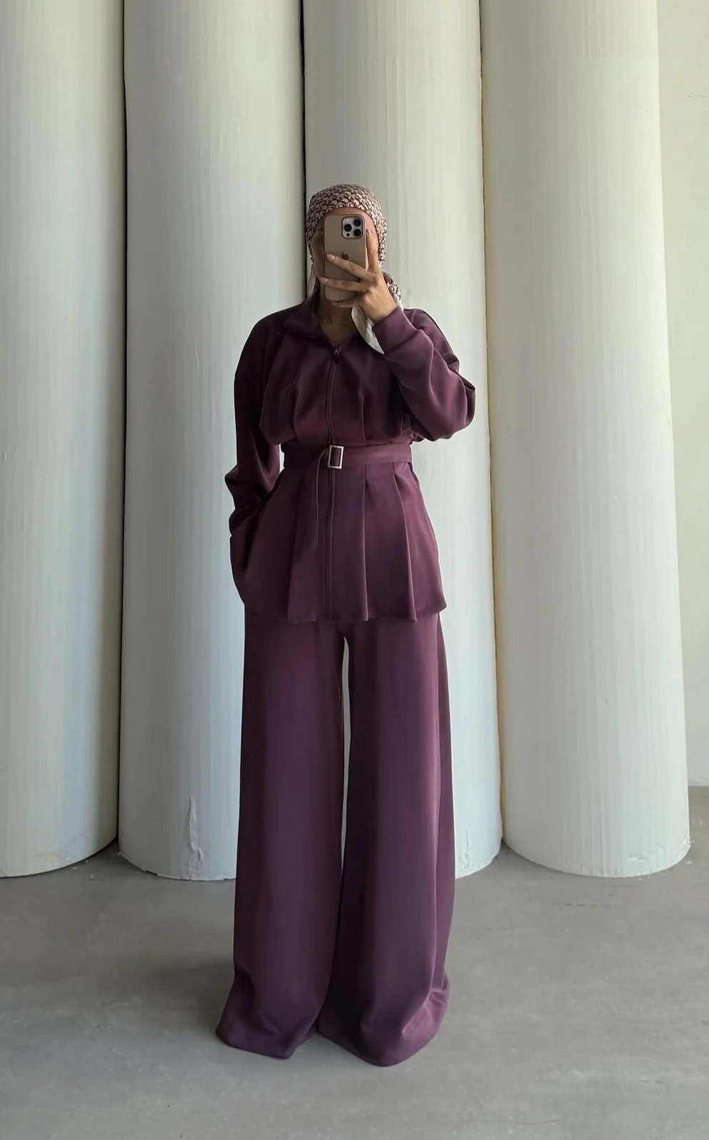 Luxe Oysh Takım - bordo