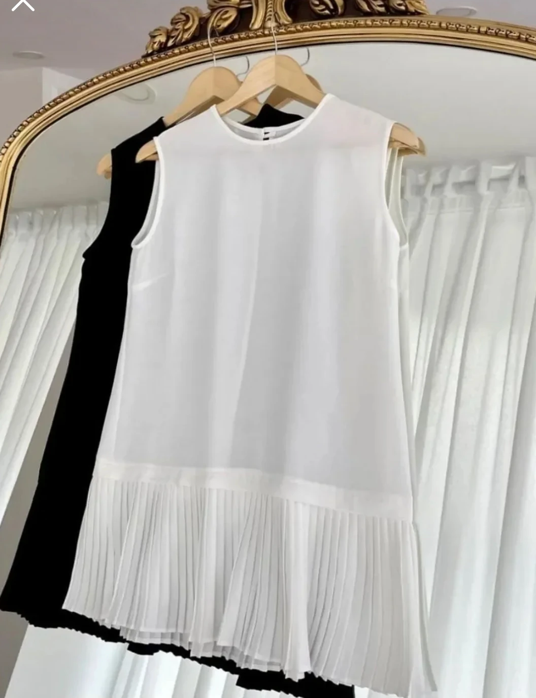 2 ‘li Piliseli İçlik (siyah+beyaz) - Siyah-Beyaz