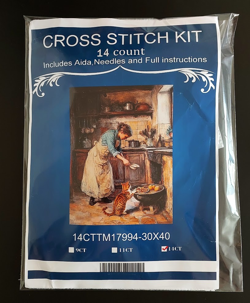 Baskılı Kanaviçe Kit-17994