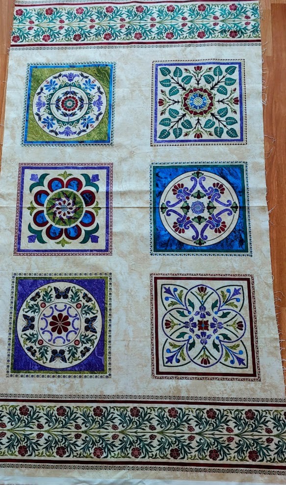 Patchwork Kırkyama Kumaşı-Panel